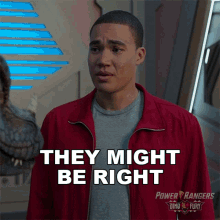 They Might Be Right Dino Fury Red Ranger GIF - They Might Be Right Dino Fury Red Ranger Zayto GIFs