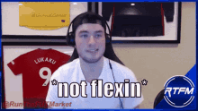 not flexin flex rtfm im the man the man