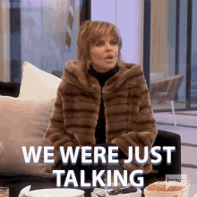 We Were Just Talking Real Housewives Of Beverly Hills GIF - We Were Just Talking Real Housewives Of Beverly Hills Were Just Having A Conversation GIFs