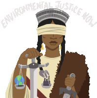 Environmental Justice Corrieliotta Sticker - Environmental Justice Corrieliotta Justice Stickers