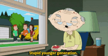 Bitter GIF - Family Guy Stupid Younger Generation Young GIFs
