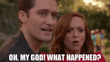 Glee Will Schuester GIF - Glee Will Schuester Oh My God What Happened GIFs