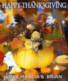 Happy Thanksgiving Center Piece GIF - Happy Thanksgiving Center Piece Thanksgiving Decor GIFs