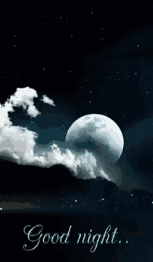 Good Night Moon GIF - Good Night Moon Sweet Dreams GIFs