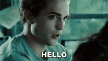 Hello Edward Cullen GIF - Hello Edward Cullen Robert Pattinson GIFs