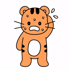 tiger shocked