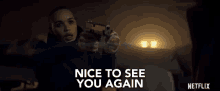 Nice To See You Again Gunpoint GIF - Nice To See You Again Gunpoint Pointing Gun GIFs