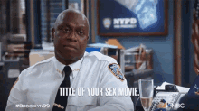 Title Of Your Sex Movie Raymond Holt GIF - Title Of Your Sex Movie Raymond Holt Brooklyn Nine Nine GIFs