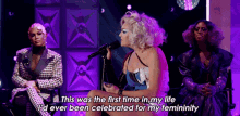 First Time In My Life Id Ever Been Celebrated For My Femininity Rupauls Drag Race All Stars GIF - First Time In My Life Id Ever Been Celebrated For My Femininity Rupauls Drag Race All Stars First Time I Got Treated With Respect For My Femininity GIFs