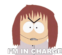 Im In Charge Shelly Marsh Sticker - Im In Charge Shelly Marsh South Park Stickers