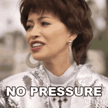 No Pressure Selena Quintanilla GIF - No Pressure Selena Quintanilla Selena The Series GIFs