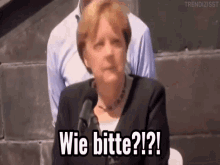 Wie Bitte Was GIF - Wie Bitte Was Angela Merkel GIFs