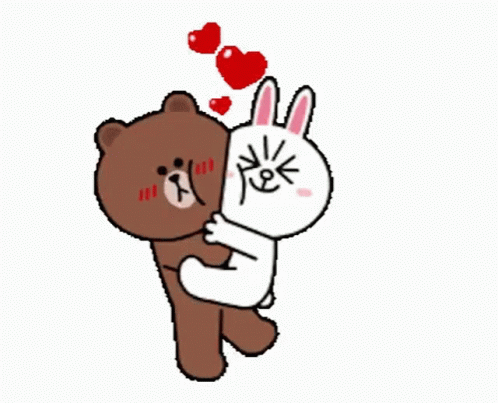 Love You Kisses GIF - Love You Kisses Brown And Cony - Discover & Share...