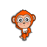 Monkey Animal Sticker - Monkey Animal Speechless Stickers