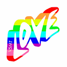 love v5mt pride queer rainbow
