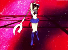 Sailor Saturn セーラーサターン  セーラームーン　セーラー服 GIF - Sailor Saturn Sailor Moon Sailor GIFs