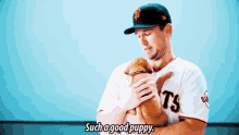 Buster Posey Such A Good Puppy GIF - Buster Posey Such A Good Puppy Puppy GIFs