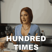 Hundred Times Candice Hutchings GIF - Hundred Times Candice Hutchings Edgy Veg GIFs