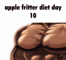 apple fritter apple fritters baki anime biscuit oliva apple fritter diet