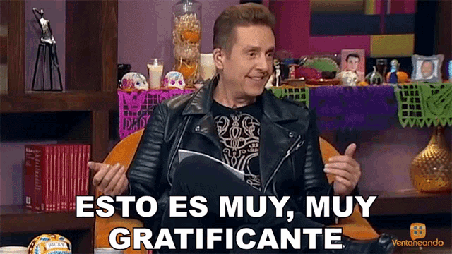 Esto Es Muy Muy Gratificante Daniel Bisogno GIF - Esto Es Muy Muy Gratificante Daniel Bisogno Ventaneando - Discover &amp; Share GIFs