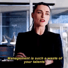 Management Is A Waste Talents GIF - Management Is A Waste Talents Skills GIFs