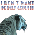 Dont Want To Talk About It Brokenhearted Sticker - Dont Want To Talk About It Brokenhearted Tiger Stickers