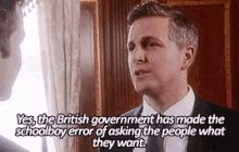 Ben Willbond Ask What They Want GIF - Ben Willbond Ask What They Want British Government GIFs