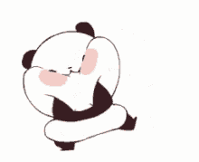 Panda Happy GIF - Panda Happy Squeeze GIFs