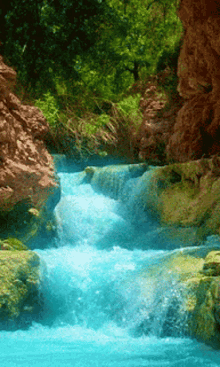 Sweet Cascade Flowing Water GIF - Sweet Cascade Flowing Water Natures Beauty GIFs