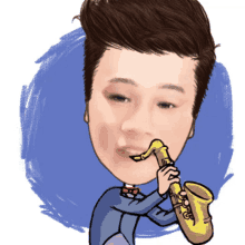 Hauzozo Saxophone GIF - Hauzozo Hau Zozo GIFs