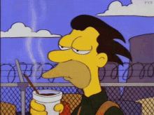 Coffee Simpsons GIF - Coffee Simpsons Lenny GIFs