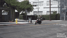 Taking A Turn Cycle World GIF - Taking A Turn Cycle World Driving With High Speed GIFs