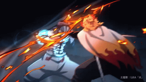 Rengoku Akaza Gif Rengoku Akaza Rengoku Vs Akaza Discover Share Gifs