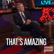 Thats Amazing Andy Cohen GIF - Thats Amazing Andy Cohen Watch What Happens Live GIFs