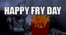 National French Fry Day Happy Fry Day GIF - National French Fry Day Happy Fry Day Friday GIFs