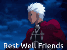 Rest Well Archer Fate Stay GIF - Rest Well Archer Fate Stay Fate Stay Archer GIFs
