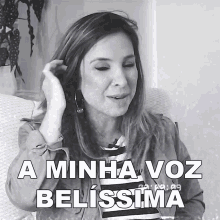 A Minha Voz Belíssima Carina Fragozo GIF - A Minha Voz Belíssima Carina Fragozo English In Brazil By Carina Fragozo GIFs