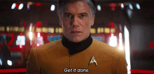 Get It Done Anson Mount GIF - Get It Done Anson Mount Captain Christopher Pike GIFs