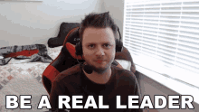 Be A Real Leader Ryan Bailey GIF - Be A Real Leader Ryan Bailey Smite GIFs