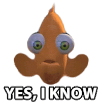 Yes I Know Nemo Sticker - Yes I Know Nemo Futuristichub Stickers