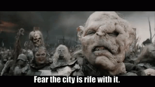 Lord Of The Rings Gothmog GIF - Lord Of The Rings Gothmog Fear - Discover &  Share GIFs