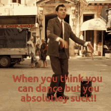 Mr Bean Cant Dance GIF - Mr Bean Cant Dance Absolutely Suck GIFs