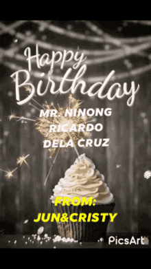 Happy Birthday Mr Ninong GIF - Happy Birthday Mr Ninong Ricardo Dela Cruz GIFs