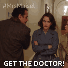 Get The Doctor Abe Weissman GIF - Get The Doctor Abe Weissman The Marvelous Mrs Maisel GIFs