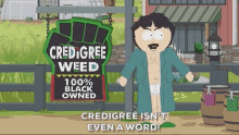 credigree isnt even a word randy marsh south park the big fix s25e2