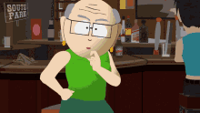 Hmm Mrs Garrison GIF - Hmm Mrs Garrison South Park GIFs