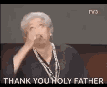 Thank God Por Dios GIF - Thank God Por Dios Thank You Holy Father GIFs