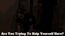 Station19 Andy Herrera GIF - Station19 Andy Herrera Are You Trying To Help Yourself Here GIFs