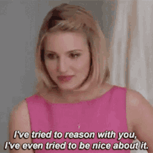 Glee Quinn Fabray GIF - Glee Quinn Fabray Ive Tried To Reason With You GIFs