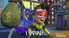 i win doctor octopus spidey and his amazing friends im the champion im the winner